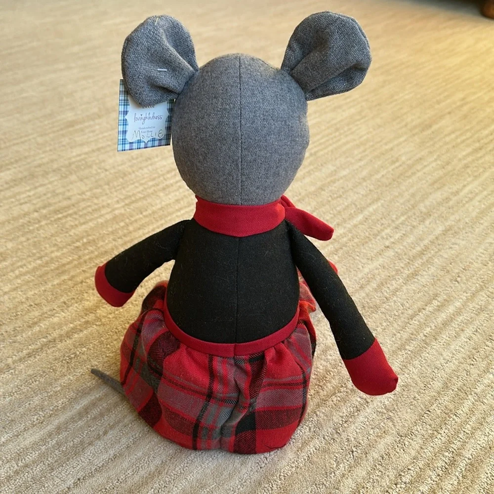 Loving Kindness Plush Mouse Decor Bean Bag Bottom Shelf Sitter 22” tall